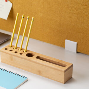 WOODEN BAMBOO PENS & MOBILE HOLDER