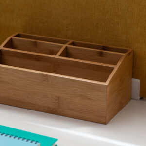 BAMBOO COMPARTMENT ORGANIZER