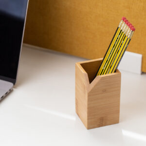 BAMBOO PEN HOLDER