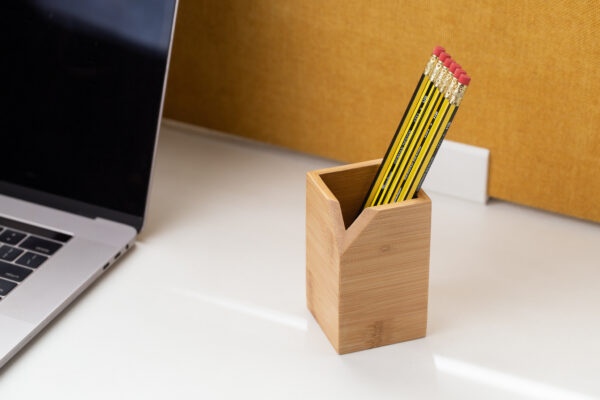 BAMBOO PEN HOLDER