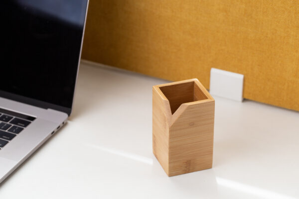 BAMBOO PEN HOLDER