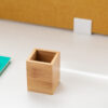 WOODEN BAMBOO PENS HOLDER